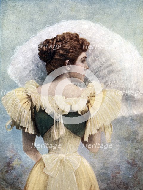 Maria de las Mercedes, Princess of Asturias, late 19th-early 20th century. Artist: Unknown
