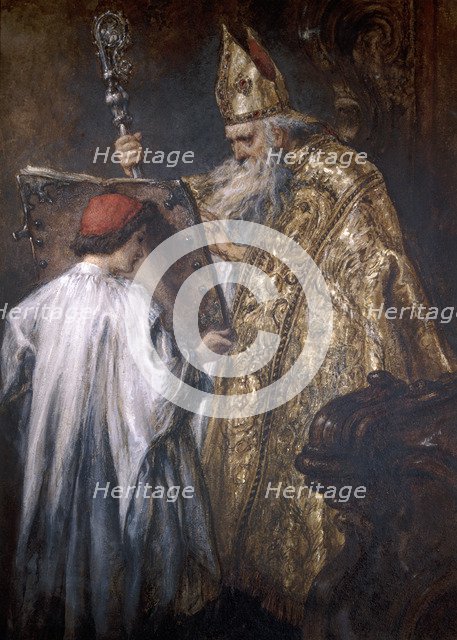 'A Bishop', 1889. Artist: Sir John Gilbert