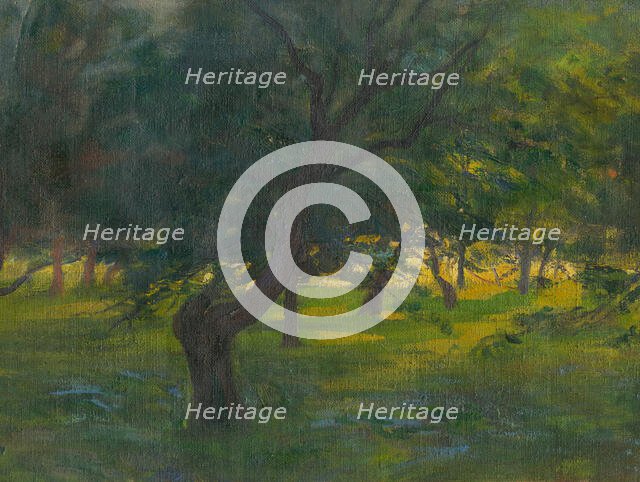 Landscape, around 1910. Creator: Ludovit Pitthordt.