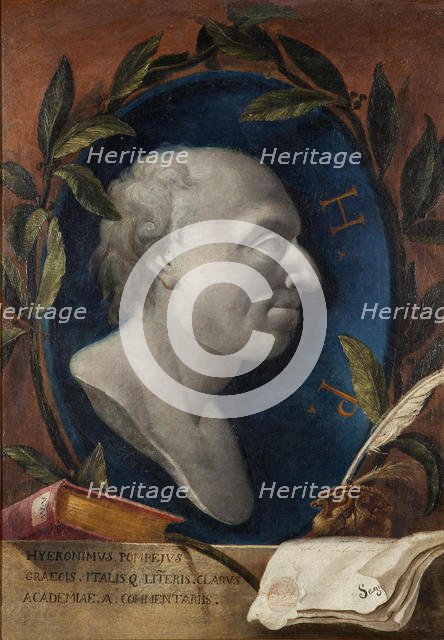 Portrait of Girolamo Pompei (1731-1788) , 1790. Creator: Benini, Giovanni (active End of 18th cen.).