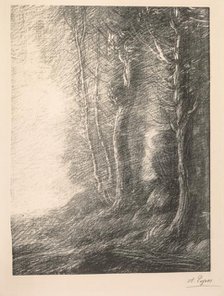 Landscape (Paysage). Creator: Alphonse Legros (French, 1837-1911).