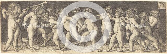 Dancing Children, 1535. Creator: Heinrich Aldegrever.
