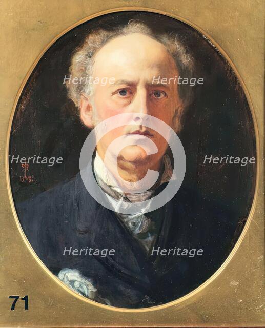 Self Portrait, 1883. Creator: John Everett Millais.