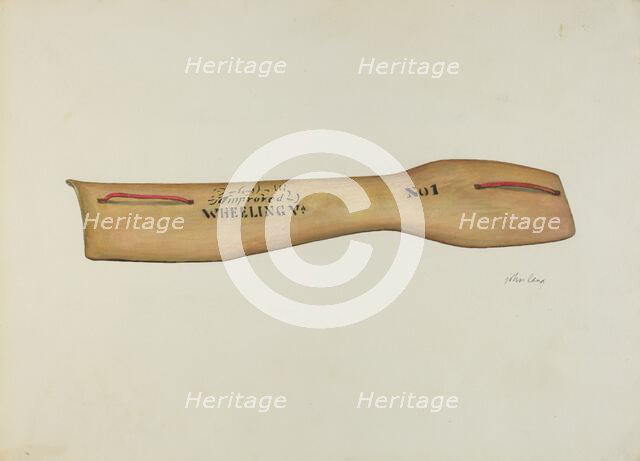 Improved Splint, c. 1940. Creator: Lang, William.