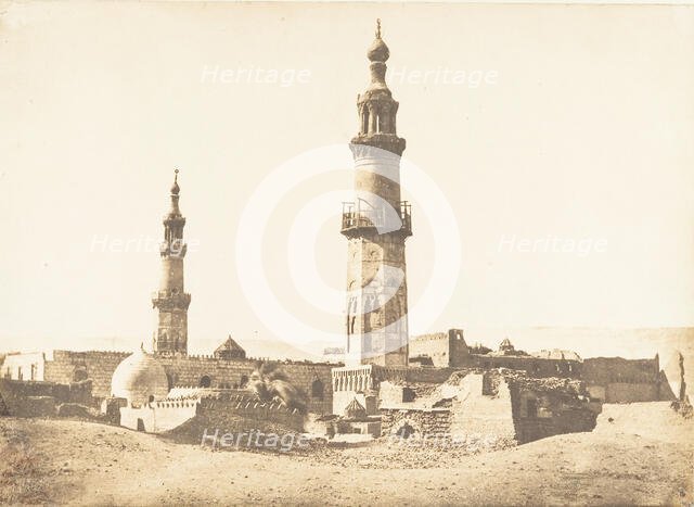 Mosquée d'Ali-Bey, à Girgeh, 1849-50. Creator: Maxime du Camp.