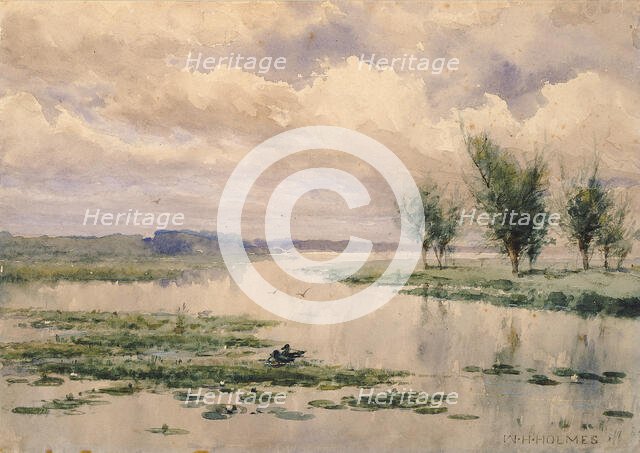 Haines Point, 1908. Creator: William Henry Holmes.