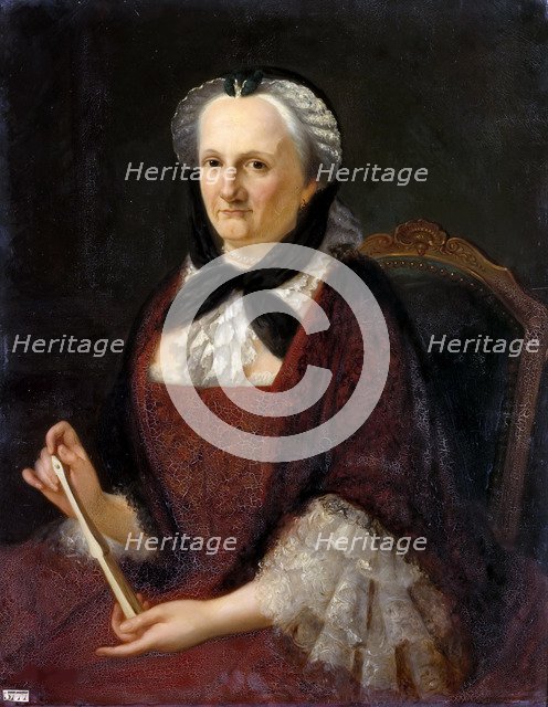 Portrait of Madame Geoffrin (1699-1777), 1840.