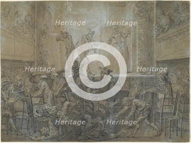 The Scene with the Tall Baguenodière, 1726/1727. Creator: Jean-Baptiste Oudry.