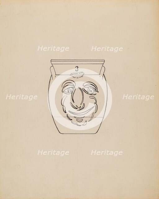 Crock, c. 1940. Creator: John Tarantino.