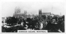 Dominion Square, Montreal, Canada, c1920s. Artist: Unknown