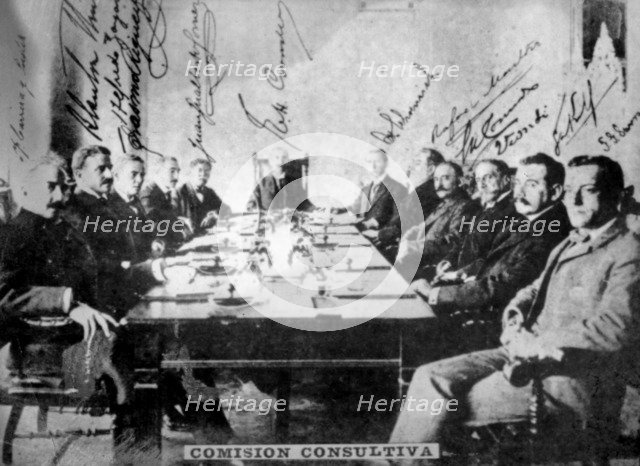 Advisory Committee, 1908, (c1910). Artist: Unknown