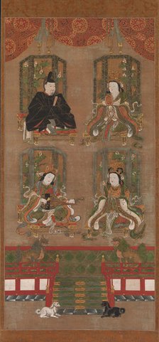 The Four Deities of Mount Koya, 16th century. Creator: Unknown.