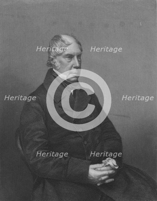 'The Right Honourable The Earl of Aberdeen, K.G.', 1850s. Creator: Daniel John Pound.