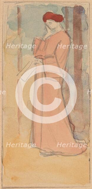 Study for a Panel, 1890/1897. Creator: Charles Sprague Pearce.