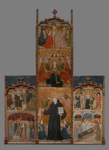 Retable of Saints Athanasius, Blaise, and Agatha, 1440/45. Creator: Master of Riglos.