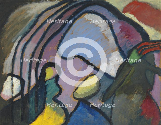 Study for Improvisation 10. Artist: Kandinsky, Wassily Vasilyevich (1866-1944)