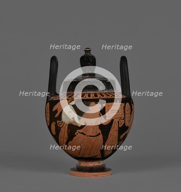 Attic Red-Figure Lebes Gamikos with Lid, about 400 BC. Creator: Unknown.