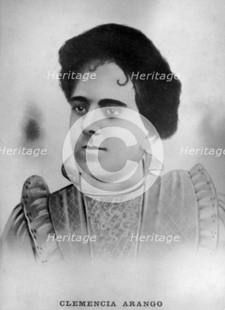 Clemencia  Arango, (1860-1920), 1920s. Artist: Unknown