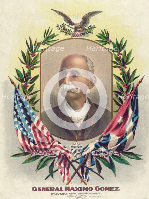 General Maximo Gomez, 19th century.