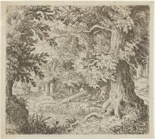 The Brook in the Wood, 17th century. Creator: Allart van Everdingen.