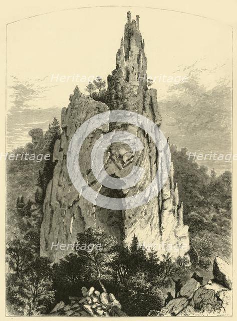 'Cathedral Rock', 1872. Creator: William Ludwell Sheppard.