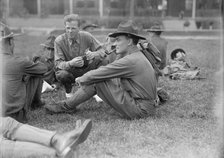 Plattsburg Reserve Officers Training Camp - Jimmie Mitchell of New York, 1916. Creator: Harris & Ewing.