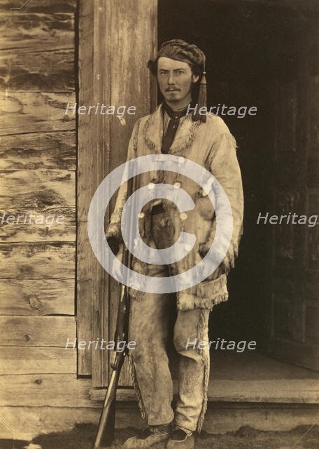 Charles W Wilson, full-length portrait, standing, facing front, wearing..., between 1858 and 1861. Creator: Unknown.