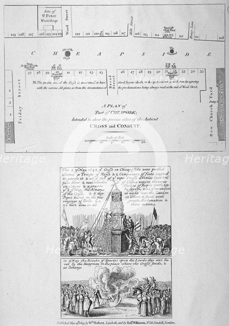 Cheapside, City of London, 1809. Artist: Anon