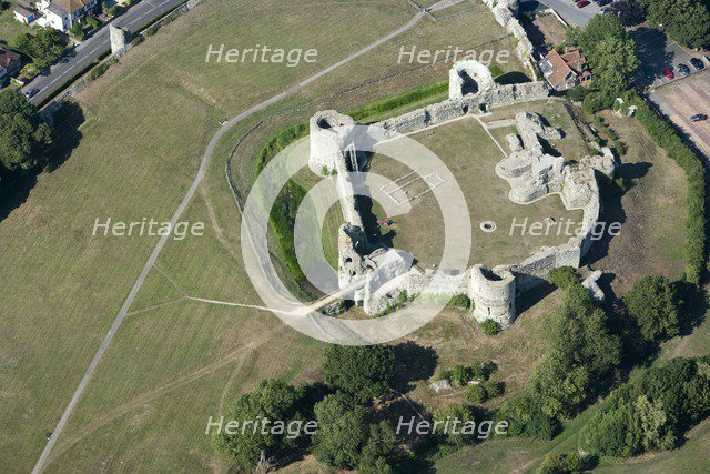Pevensey Castle, East Sussex, c1980-c2017. Artist: Historic England Staff Photographer.