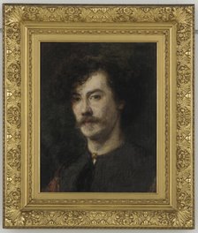 Portrait of Whistler, 1865. Creator: Henri Fantin-Latour.