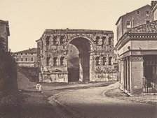 Arco di Giano, 1848-52. Creator: Eugène Constant.