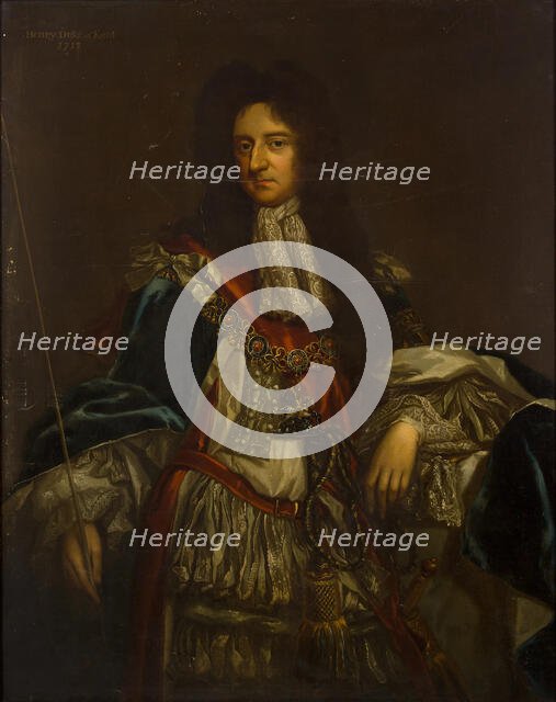 Portrait of Laurence Hyde (1641-1711), 1st Earl of Rochester. Creator: Wissing, Willem (1656-1687).