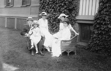 Hughes Family, 7/3/16, 1916. Creator: Bain News Service.