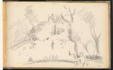 House in a Park, 1883/1886. Creator: Paul Cezanne.
