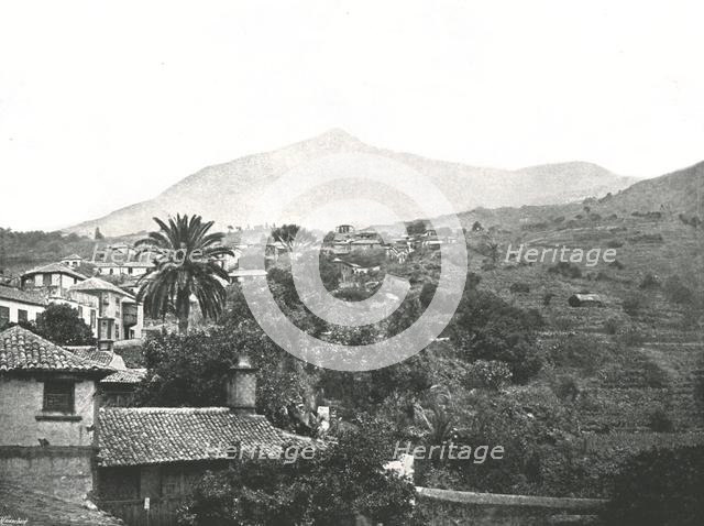 General view showing the Peak, Tenerife, Canaries, Spain, 1895.  Creator: Unknown.