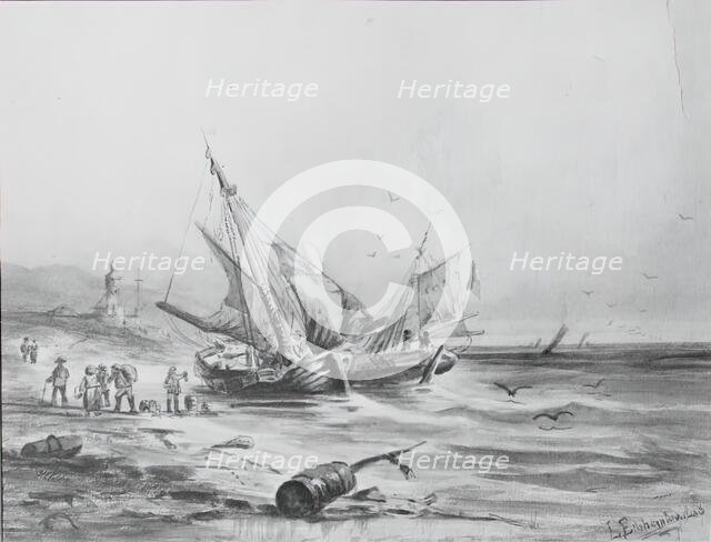 Fisherman, 1878. Creator: Louis Michel Eilshemius.