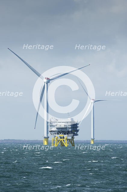 Westermost Rough Wind Farm, 2015. Creator: Alun Bull.