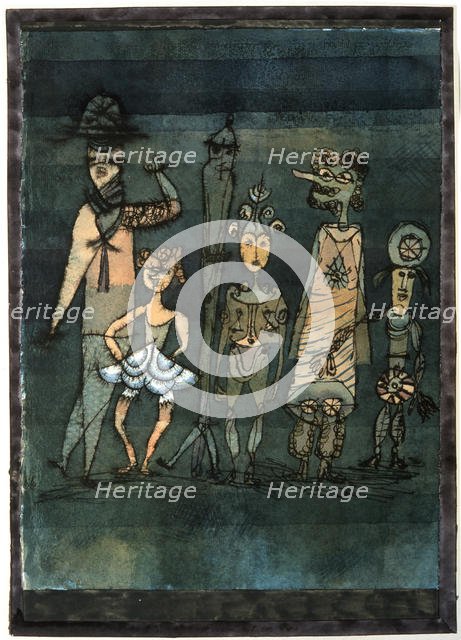 'Masks', 1923.  Artist: Paul Klee