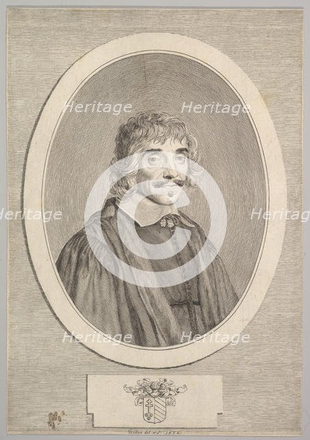 Jean Perrault, 1652. Creator: Claude Mellan.