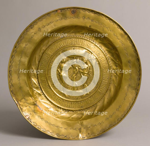 Dish, German, early 16th century. Creator: Unknown.