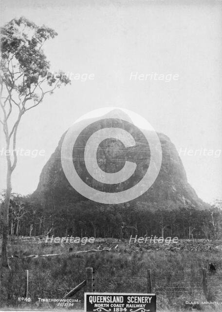 Glasshouse Mountains, Tibberoowuccum, 1894. Creator: Unknown.