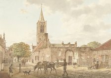 Street scene in Beverwijk, 1793. Creator: Jacob Cats.