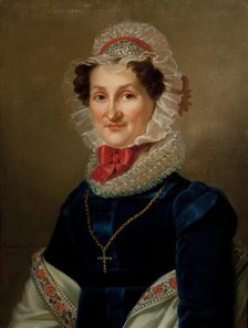 Portrait of Teresa Hausner, 1824. Creator: Karol Schweikart.