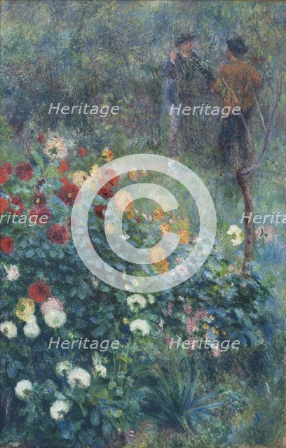 The Garden in the Rue Cortot, Montmartre, 1876.