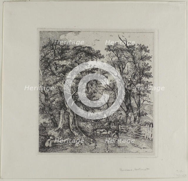 Road Scene, Heathersett, 1812. Creator: John Crome.