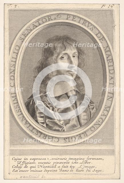 Pierre da Maridat, ca. 1653. Creator: Robert Nanteuil.