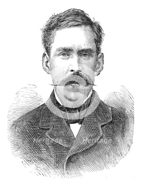 Mr. H. Suter, lately taken captive by brigands in Turkey, 1881. Creator: Unknown.