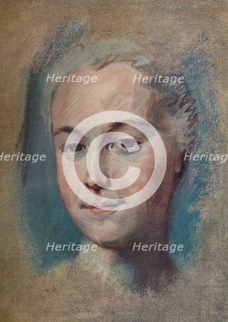 'La Camargo', c1743. Artist: Maurice-Quentin de La Tour.