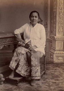 Batavian Woman, 1860s-70s. Creator: Unknown.