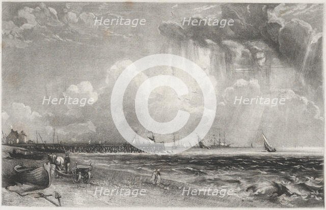 Yarmouth, Norfolk, 1830. Creator: David Lucas.